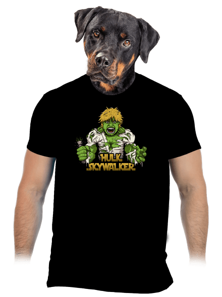 Hulk Skywalker pánské tričko Black