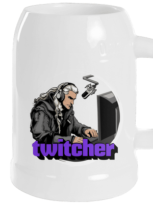 Twitcher půllitr White