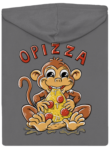 Opizza dámská mikina na zip Steel Gray