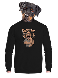 unisex mikina bez kapuce