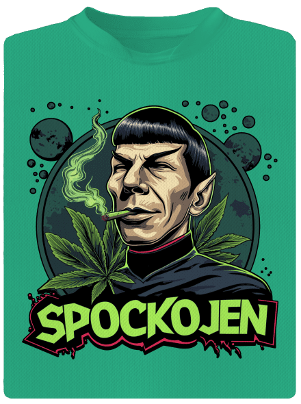 Spockojen pánské sportovní tričko Mint Mal