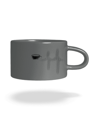 Coffee help hrnek makronka Grey Macaron