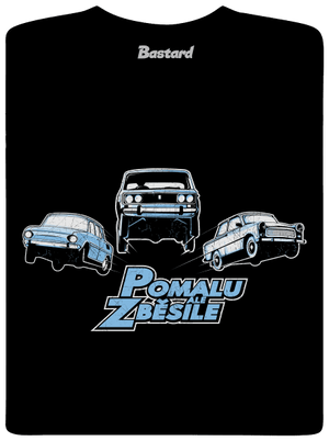 Pomalu ale zběsile pánské dlouhý rukáv Black