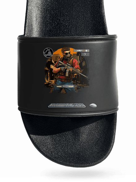 B17: Counter Strike pantofle Black