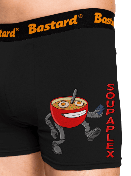Soupaplex boxerky Black