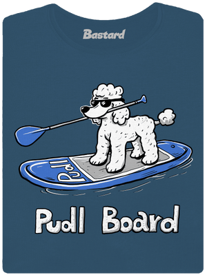 Pudl board dámské tričko premium Petrol Blue
