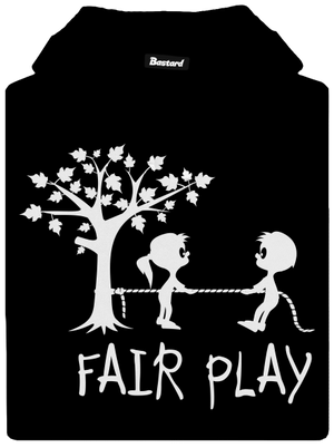 Fair play pánská mikina klokanka Black