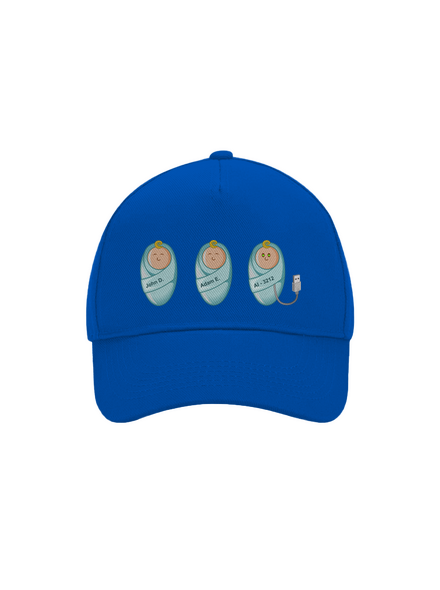 AI baby kšiltovka baseballka Bright Royal