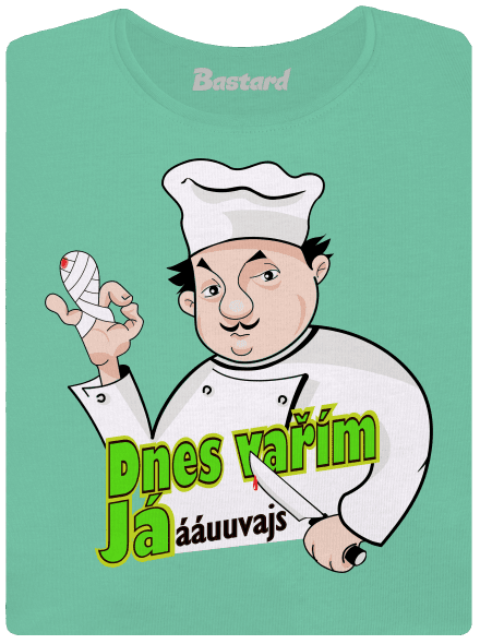 Dnes vařím já dámské tričko premium Mint Mal