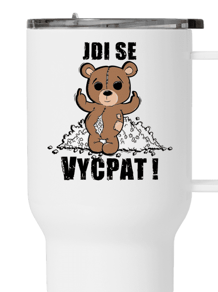 Jdi se vycpat termohrnek White