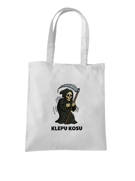 Klepu kosu taška White