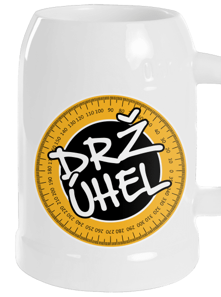 Drž úhel půllitr White