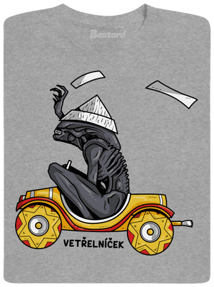 Vetřelníček pánské tričko Sport Grey