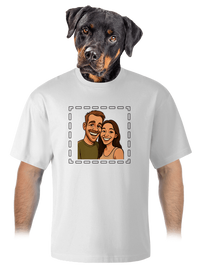 unisex tričko oversized