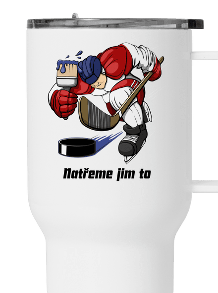 Natřeme jim to - Hokej termohrnek White