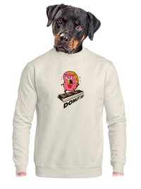unisex mikina bez kapuce