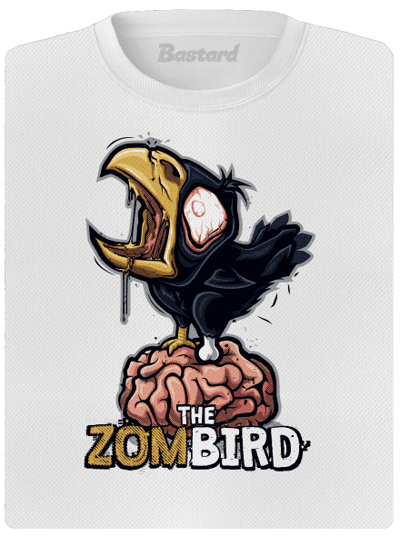 Zombird dámské sportovní tričko White