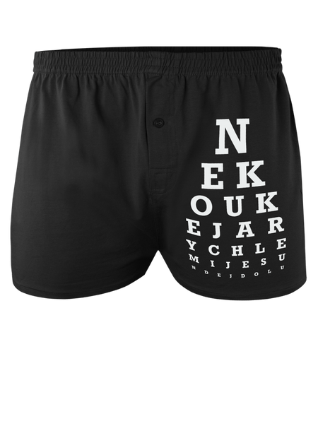 Nekoukej - černé trenky