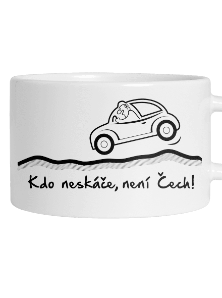 Kdo neskáče hrnek makronka White