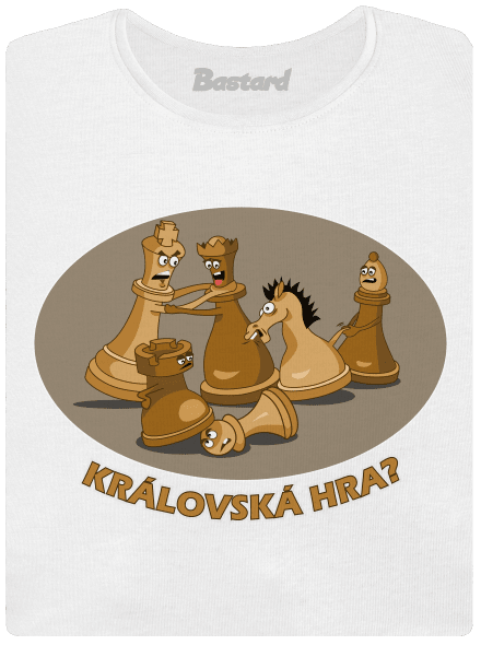 Královská hra dámské tričko premium White