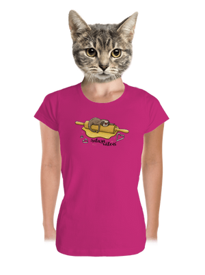 Miluju válení dámské tričko premium Magenta