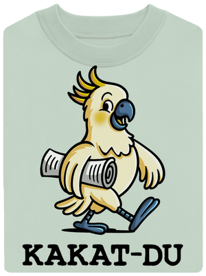 Kakat-du unisex mikina bez kapuce Blush Mint