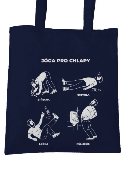 Jóga pro chlapy taška French Navy