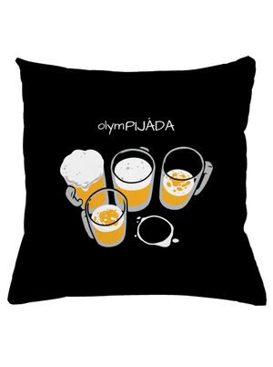 Pijáda polštář Black