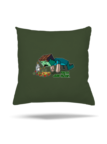 Kostky jsou vrženy polštář Olive Green