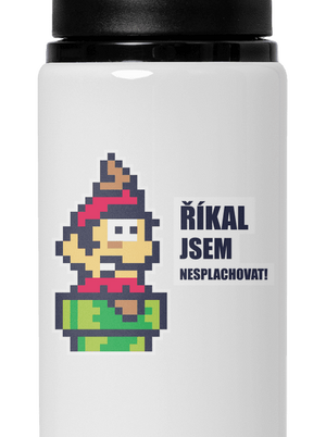 Nesplachovat lahev na vodu White