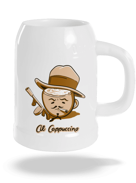 Al Cappuccino půllitr White