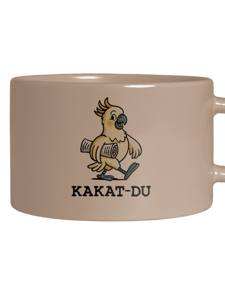 Kakat-du hrnek makronka Brown Macaron