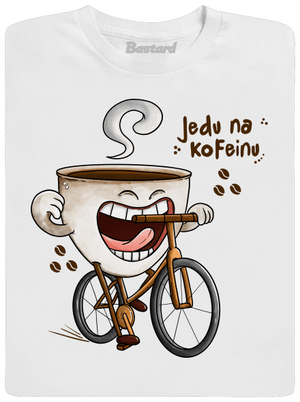 Jedu na kofeinu dětské tričko White