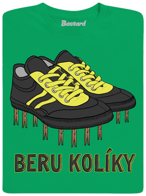 Beru kolíky pánské tričko Kelly Green
