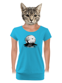 dámské tričko s lemem