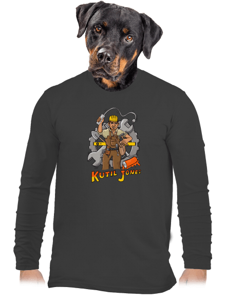 Kutil Jones pánské dlouhý rukáv Dark Grey