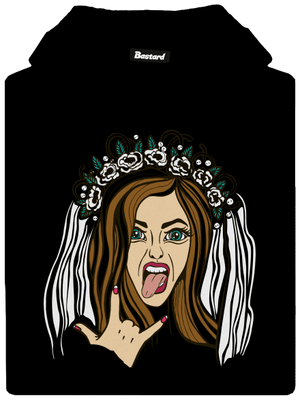 Rozlučka se svobodou dámská mikina klokanka Black