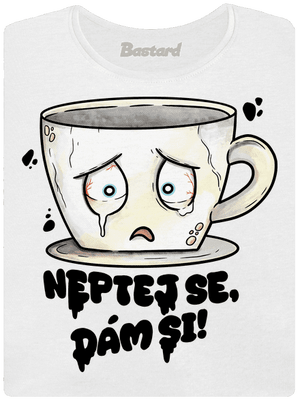 Neptej se, dám si dámské tričko s lemem White