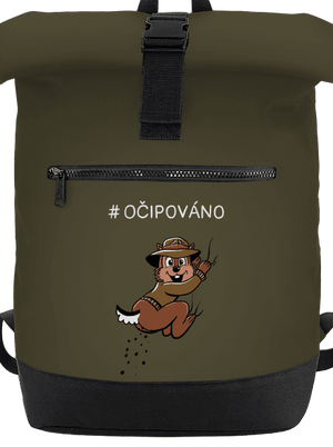 Očipováno batoh Military Green