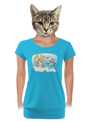 dámské tričko s lemem