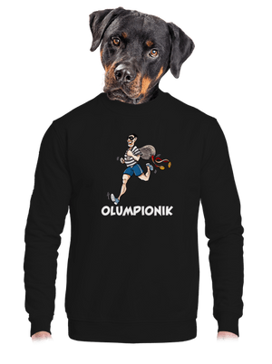 unisex mikina bez kapuce