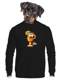 unisex mikina bez kapuce