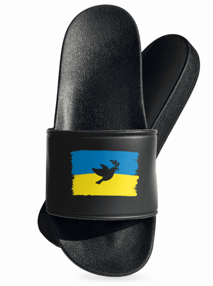 Ukrajina - Holubice pantofle Black