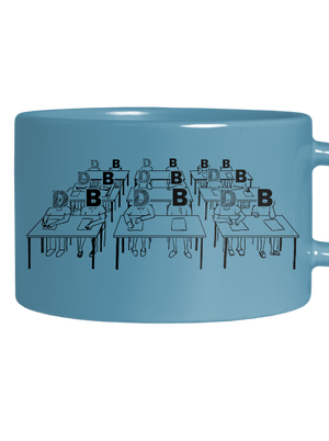 Cimrman: Debil, blbeček hrnek makronka Blue Macaron