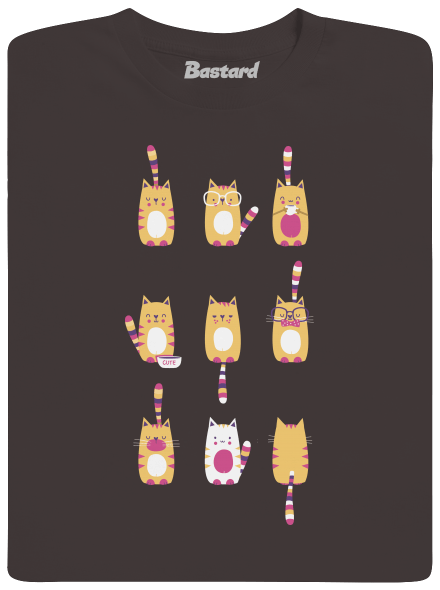 Meow pánské dlouhý rukáv Bear Brown