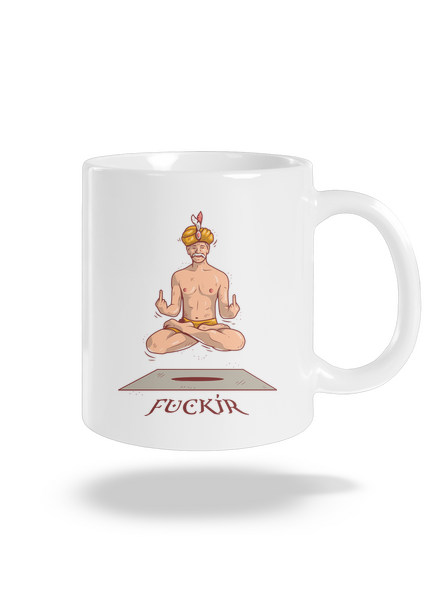Fuckír klasický hrnek White