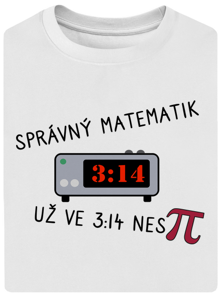 Matematik nespí unisex tričko oversized White