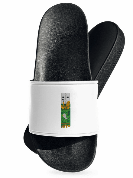 USB city pantofle White