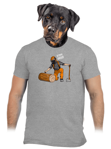 Dřevorubec pánské tričko Sport Grey