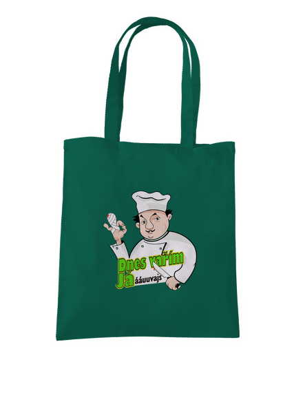 Dnes vařím já taška Bottle Green WM